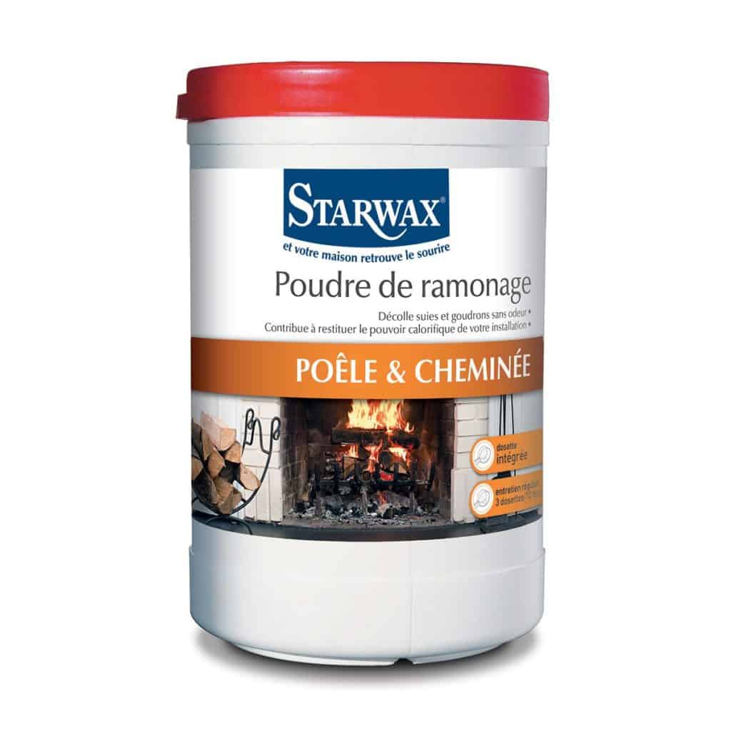 Poudre de ramonage pour poêle & cheminée